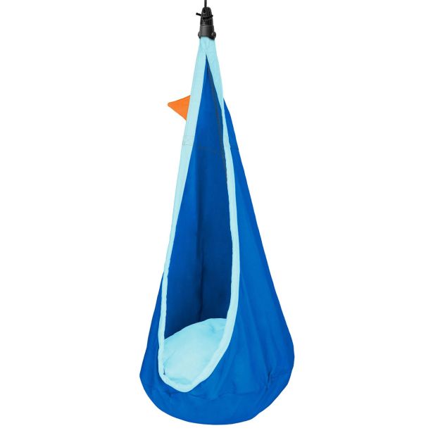 GUGALNA MREŽA LA SIESTA JOKI DOLPHY Otroški viseči stol/gnezdo iz organskega bombaža bo najljubši prostor vašega otroka!