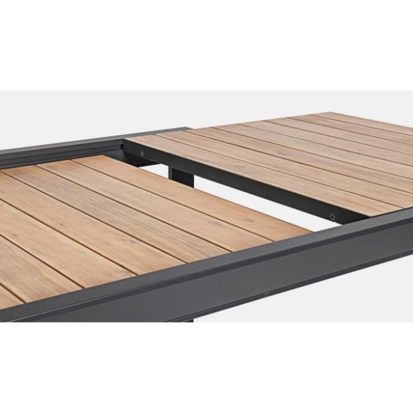 kovinska-miza-bizzotto-belmar-160-240x100-cm-3187938-1 prašno lakiran.Noge niso sestavljene