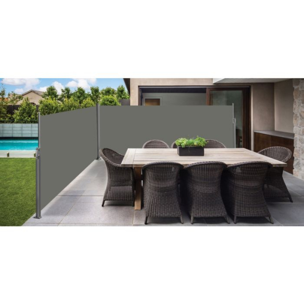 markiza-tenda-hooeasy-180x600-cm-mod-1833-siva-3056689-1 ampak tudi zasebni prostor. Torzijska vzmet v notranjosti