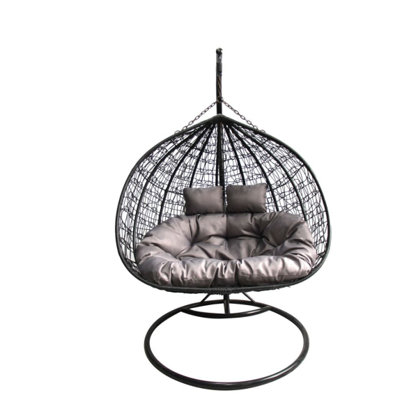 Viseči stol ki zagotavlja popolno sprostitev in počitek.