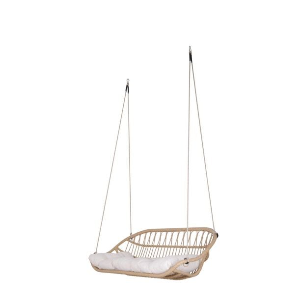 VRTNA GUGALNICA MQ VISEČI VRTNA STOL 141.5X65X58 CM Nosilnost max 240 kg.