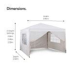 vonhaus_3m_x_3m_ivory_pop_up_gazebo_set_3_1_ vonhaus_3m_x_3m_ivory_pop_up_gazebo_set_3_1_