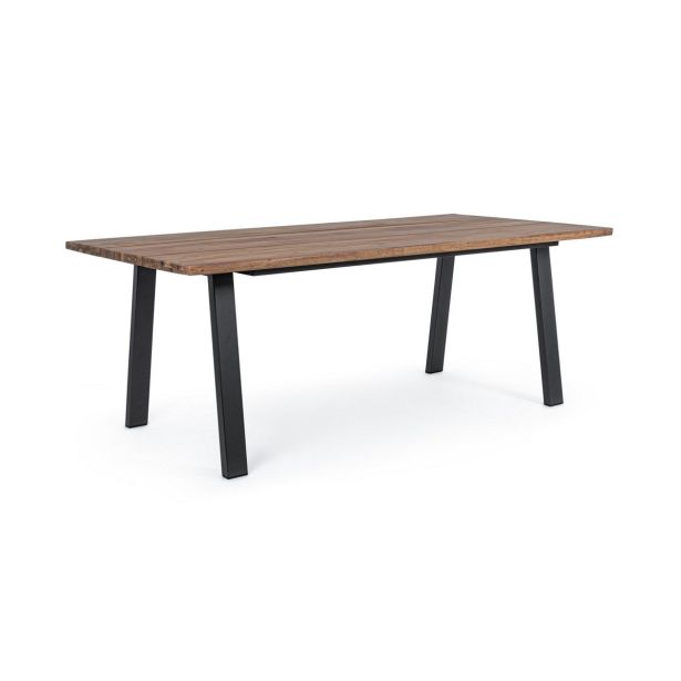 LESENA MIZA BIZZOTTO OSLO CHARC-NAT TABLE 200X100 CM Akacijev les