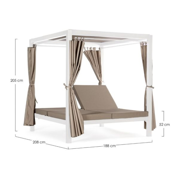 kovinski-lezalnik-bizzotto-dream-dream-white-daybed-3424037-1 ki si želijo kombinacijo udobja