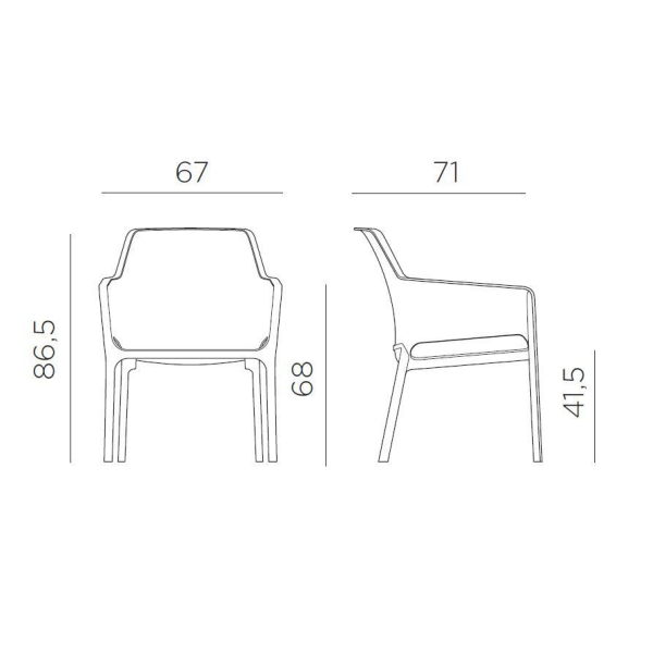 net-relax-antracite-nardi-311960-2 proizvajalca NARDI