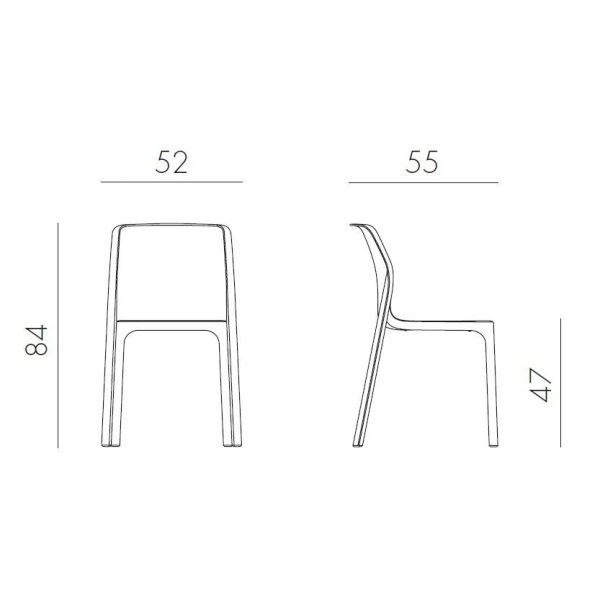 vrtni-stol-bit-bianco-nardi-307813-2 perforacijskega vzorca in bogate bele barve je stol primeren za