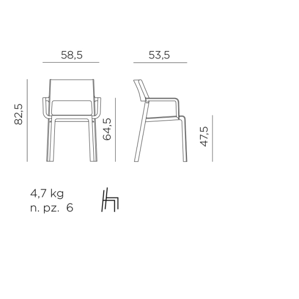 vrtni-stol-trill-antracite-nardi-303720-3 vrtni-stol-trill-antracite-nardi-303720-3