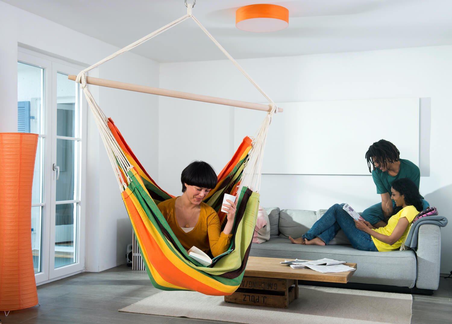 Viseči stoli za notranje prostore