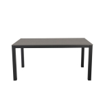 KOVINSKA MIZA MQ TARANTO, SIVA 160X90X75 CM Jedilna vrtna miza Taranto v sivi barvi. Površina miza iz umetne mase v imitaciji lesa