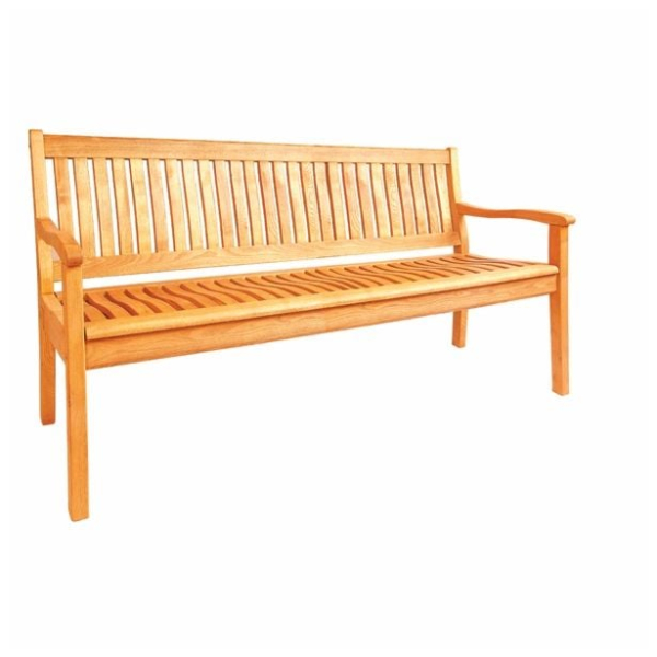 LESENA KLOP RONDO KANSAS ZA 3 OSEBE 156X62X90 CM, ROBINIJA Lesena vrtna klop Rondo Kansas je odporna na spremenljive vremenske razmere na našem klimatskem področju in zato odličen material za ekskluzivno vrtno