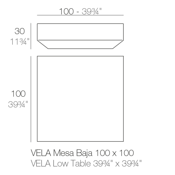 VELA klubska mizica 2 VELA klubska mizica 2