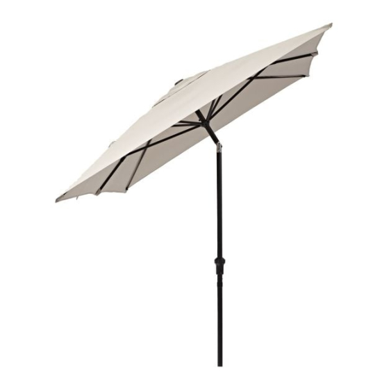 CENTER UMB AVEA ALU-STEEL RECT200X300 200G TAUPE MOON