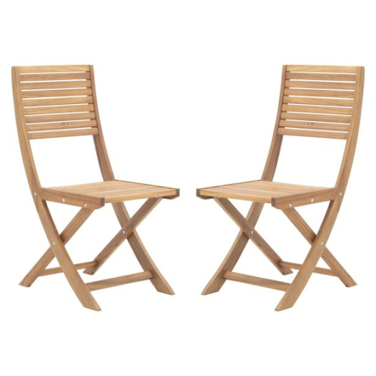 SET 2 JEDILNIH STOLOV SOLARIS II ORIGAMI FSC AC HONEY WOODMere (g/š/v):56x42x91 cm