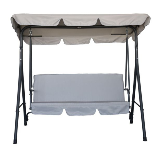 1PX GUGALNIK JEKLO POLIESTER TEMNO SIV 170X112